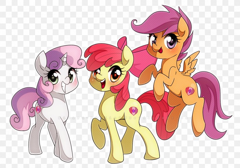 Pony Cutie Mark Crusaders Apple Bloom Drawing DeviantArt, PNG, 1000x700px, Pony, Animal Figure, Apple Bloom, Art, Babs Seed Download Free