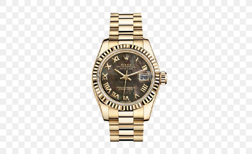 Rolex Datejust Rolex Daytona Watch Rolex Submariner, PNG, 500x500px, Rolex Datejust, Bezel, Brand, Clock, Colored Gold Download Free