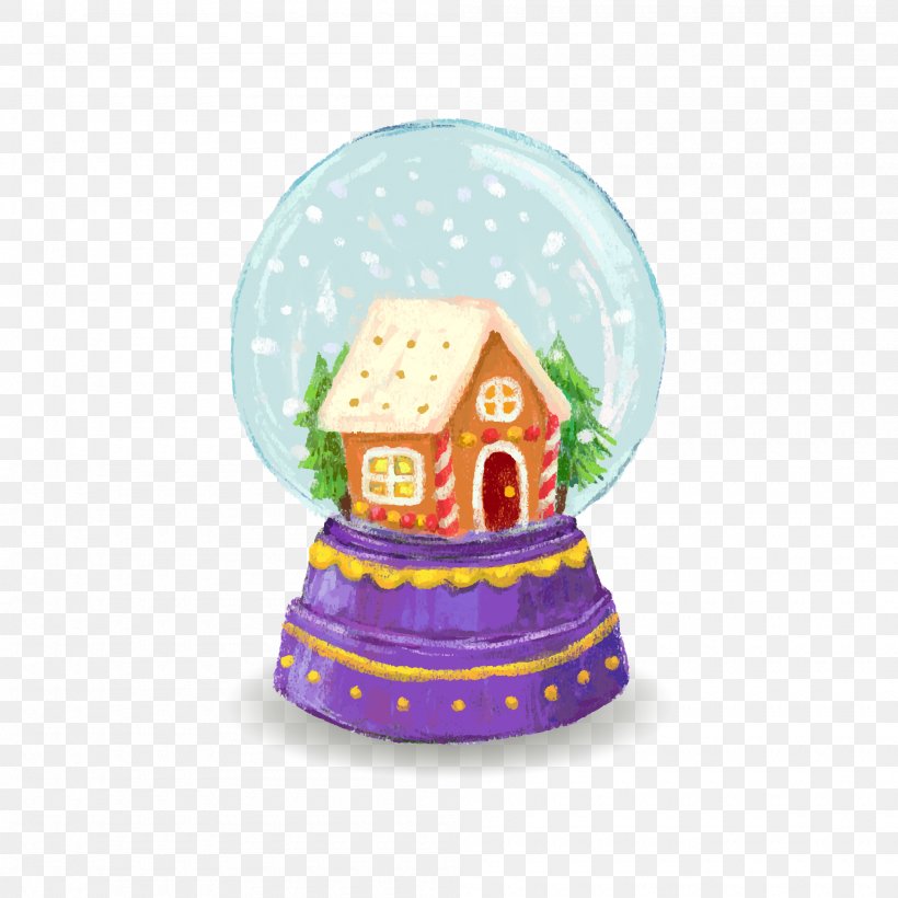 Santa Claus Crystal Ball Christmas Tree Euclidean Vector, PNG, 2000x2000px, Christmas, Christmas Tree, Crystal, Crystal Ball, Drawing Download Free