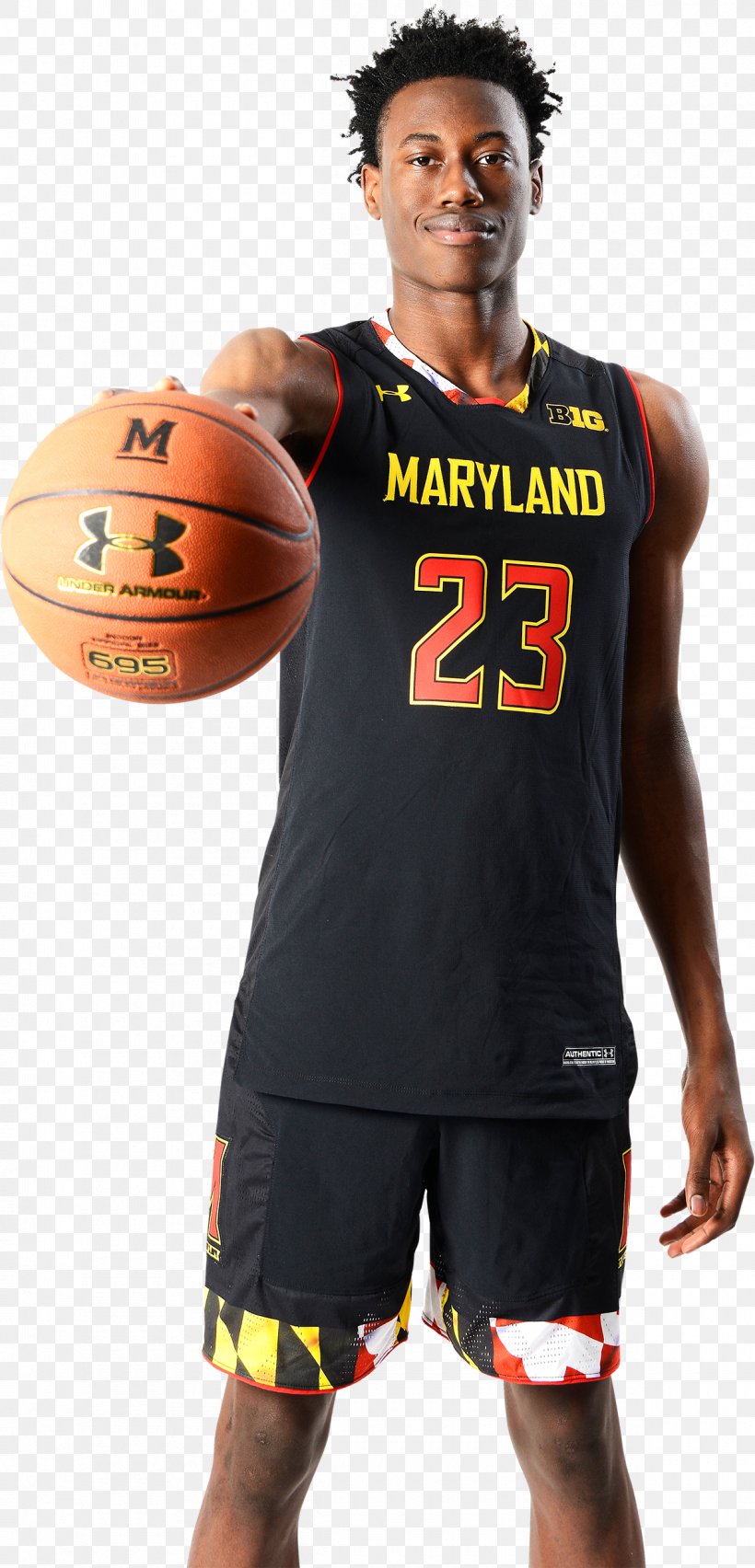 Darryl Morsell Maryland Terrapins Men's Basketball Jersey McDonald's All-American Game NCAA Men's Division I Basketball Tournament, PNG, 1200x2495px, Jersey, Ball, Basketball, Basketball Player, Big Ten Conference Download Free