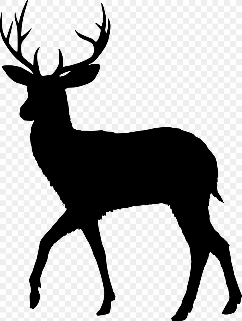 Fallow Deer Vector Graphics Reindeer Silhouette, PNG, 963x1280px, Deer, Antelope, Antler, Chamois, Chital Download Free