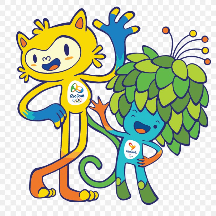 2016 Summer Olympics Opening Ceremony Rio De Janeiro Paralympic Games Mascot, PNG, 845x846px, Rio De Janeiro, Area, Art, Artwork, Brazil Download Free