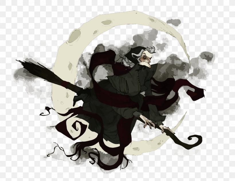 Hag Graphic Design Witchcraft Illustration, PNG, 1500x1153px, Hag, Art, Broom, Character, Fictional Character Download Free
