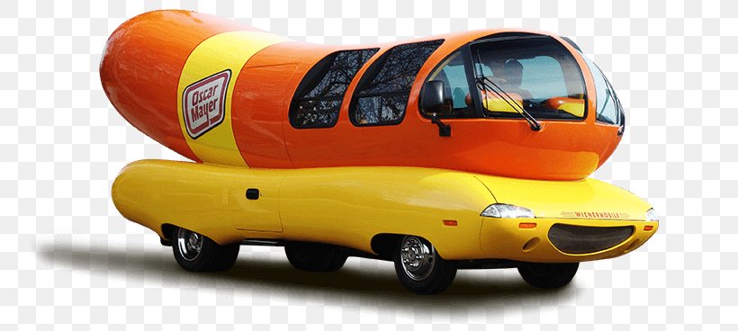 Hot Dog Wienermobile Oscar Mayer Vehicle, PNG, 768x368px, Hot Dog, Aircraft, Automotive Design, Car, Driving Download Free