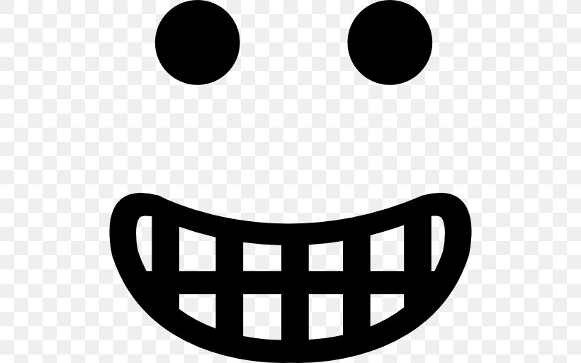 Smiley Emoticon Face Clip Art, PNG, 512x512px, Smiley, Black And White, Brand, Emoticon, Face Download Free