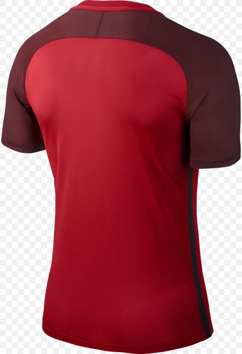 T-shirt Sportswear Sleeve Shoulder, PNG, 812x1200px, Tshirt, Active Shirt, Jersey, Maroon, Neck Download Free