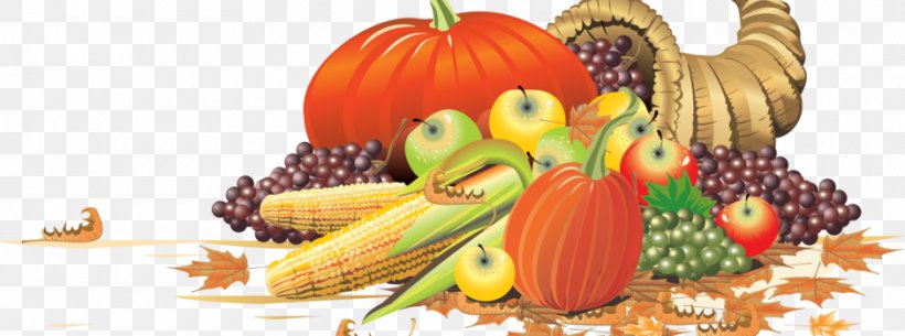 Thanksgiving Cornucopia Clip Art, PNG, 940x350px, Thanksgiving, Banana, Banana Family, Calabaza, Cornucopia Download Free