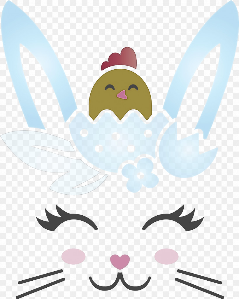 Easter Bunny Easter Day Cute Rabbit, PNG, 2396x3000px, Easter Bunny, Cartoon, Cute Rabbit, Easter Day, Head Download Free