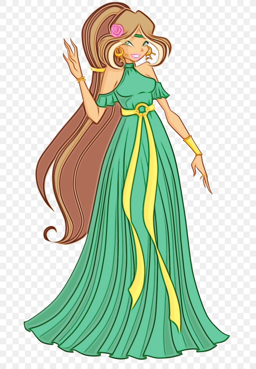 Gown Woman Fairy Dress Costume, PNG, 678x1179px, Watercolor, Cartoon, Costume, Costume Design, Dress Download Free