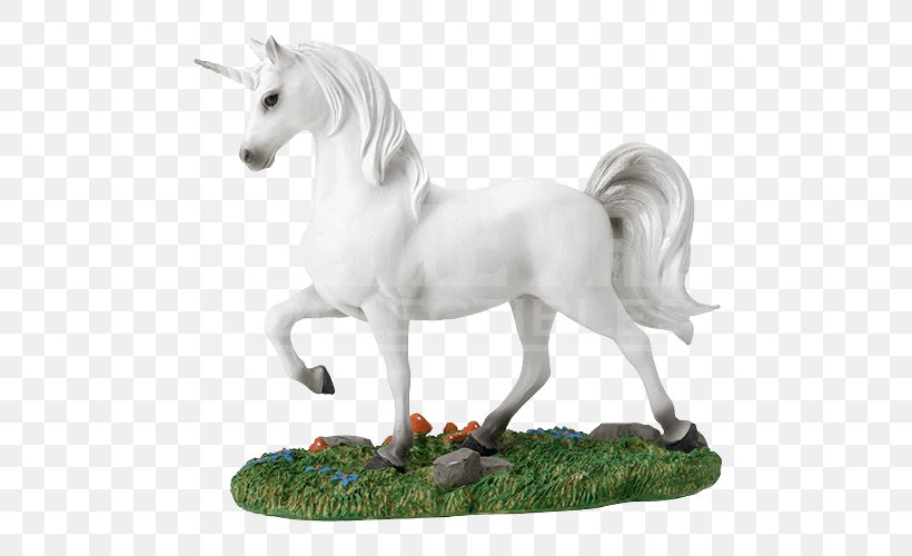 Horse Figurine Unicorn Statue Sculpture, PNG, 500x500px, Horse, Animal Figure, Art, English, Fictional Character Download Free