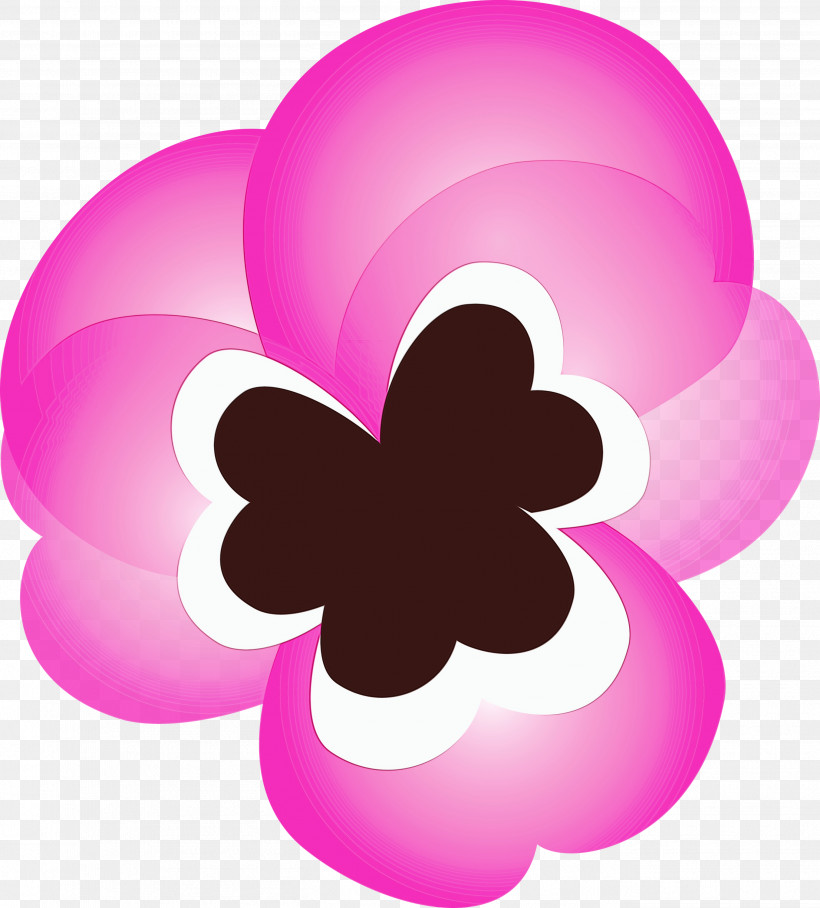 Pink Purple Violet Petal Magenta, PNG, 2709x3000px, Pansy, Magenta, Paint, Petal, Pink Download Free