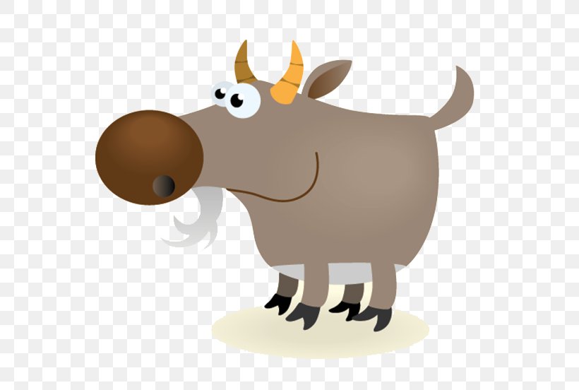 Sticker Cattle Cartoon Clip Art, PNG, 600x552px, Sticker, Animal, Cartoon, Cattle, Cattle Like Mammal Download Free