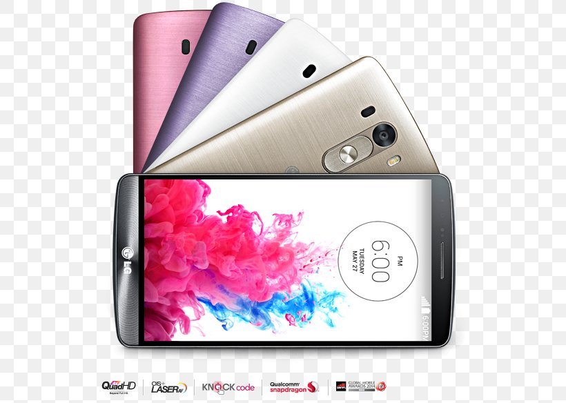 Smartphone LG Electronics LG Corp LG G3 D855, PNG, 575x584px, 32 Gb, Smartphone, Android, Communication Device, Electronic Device Download Free