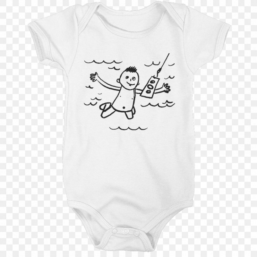 Baby & Toddler One-Pieces T-shirt Surfing Onesie Clothing, PNG, 850x850px, Watercolor, Cartoon, Flower, Frame, Heart Download Free