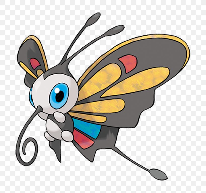 Beautifly Serebii Silcoon Wurmple Video Games, PNG, 768x768px, Beautifly, Butterfly, Cartoon, Fly, Insect Download Free