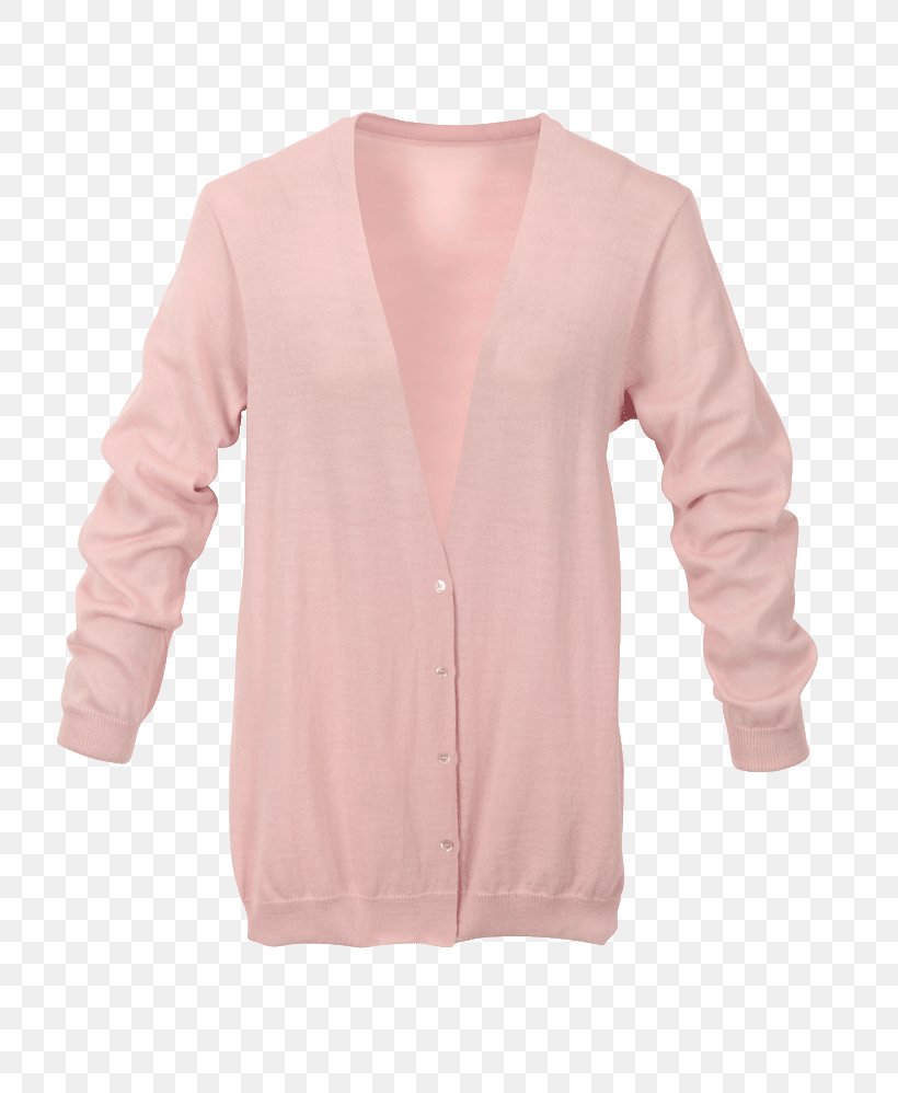 Cardigan Pink M Neck Sleeve RTV Pink, PNG, 748x998px, Cardigan, Clothing, Neck, Outerwear, Peach Download Free