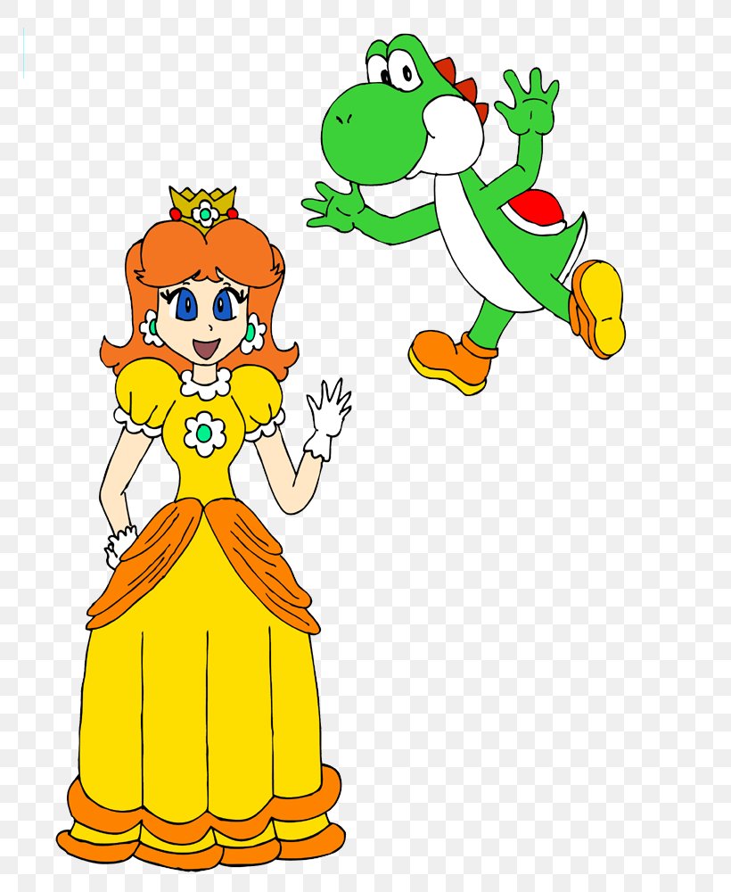 Princess Daisy Princess Peach Yoshi Luigi Baby Daisy, PNG, 768x1000px, Princess Daisy, Animal Figure, Area, Art, Artwork Download Free