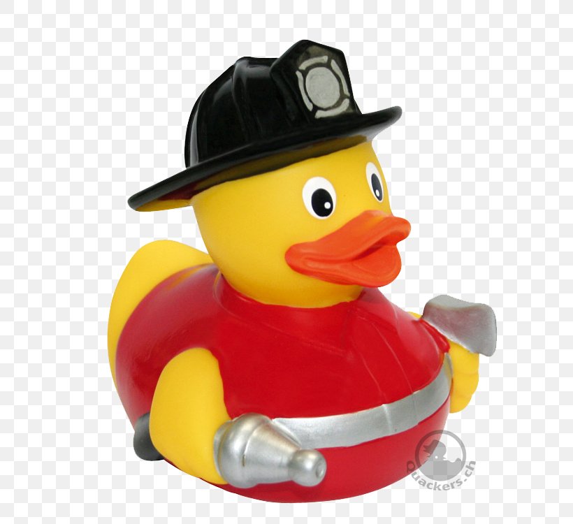 Rubber Duck Firefighter Toy, PNG, 644x750px, Duck, Beak, Bird, Child, Ducks Geese And Swans Download Free