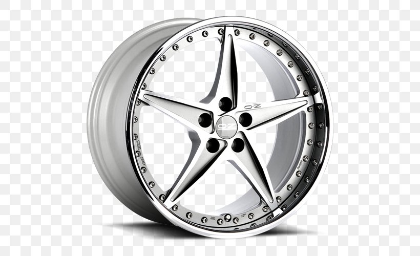 Alloy Wheel OZ Group Tire Car Rim, PNG, 500x500px, Alloy Wheel, Acid Green, Alloy, Auto Part, Automotive Design Download Free