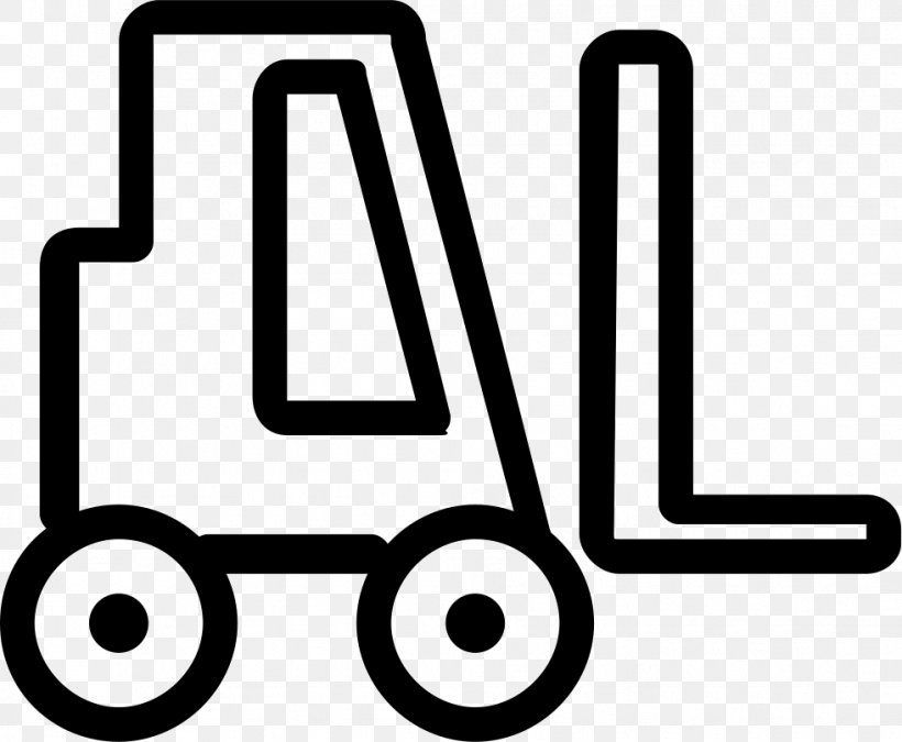 Forklift Clip Art, PNG, 981x808px, Forklift, Area, Black And White, Black White, Brand Download Free