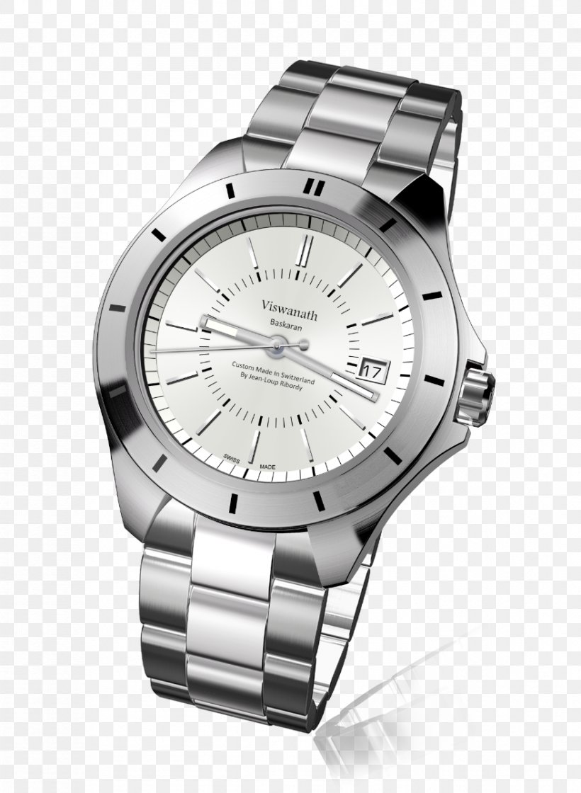 Watch Strap Silver Swiss Made Bracelet, PNG, 878x1200px, Watch, Bracelet, Brand, Chronograph, Clock Download Free