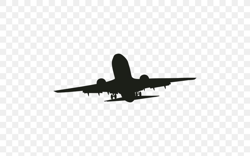 Airplane Silhouette Narrow-body Aircraft Aviation, PNG, 512x512px, Airplane, Aerospace Engineering, Air Travel, Aircraft, Airline Download Free