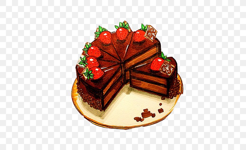 Chocolate Cake Sachertorte Fruitcake Pxe2tisserie, PNG, 500x500px, Chocolate Cake, Baked Goods, Birthday Cake, Cake, Chocolate Download Free