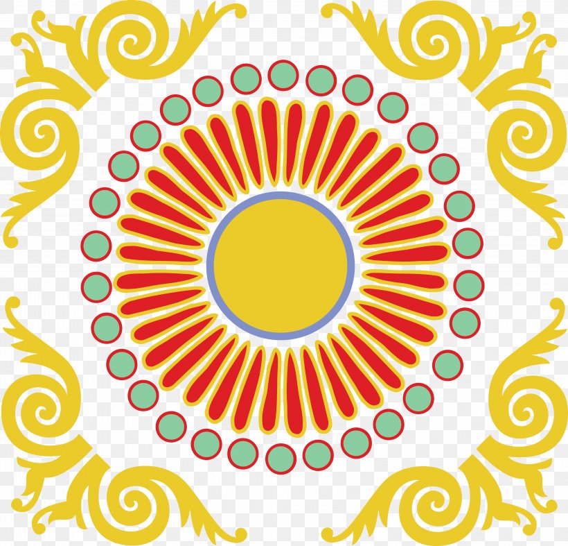 Mandala Symbol Tapestry, PNG, 4129x3963px, Mandala, Area, Art, Bohochic, Flower Download Free