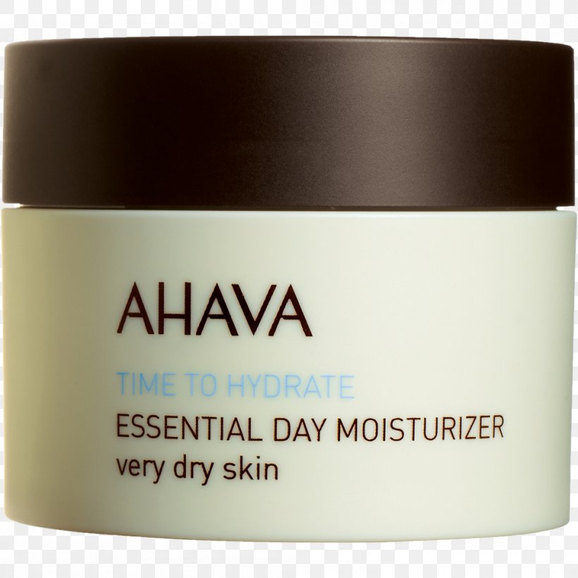 Ahava Time To Hydrate Essential Day Moisturizer Anti-aging Cream, PNG, 1000x1000px, Moisturizer, Ahava, Antiaging Cream, Cosmetics, Cream Download Free