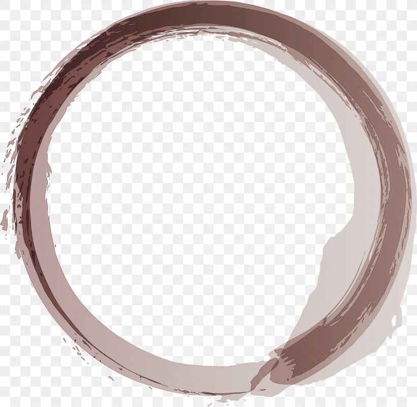 Beige Circle Oval, PNG, 3000x2930px, Brush Frame, Beige, Circle, Frame ...