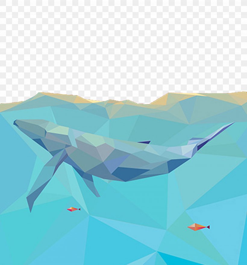 Dolphin Geometry Blue, PNG, 3501x3751px, Dolphin, Aqua, Art, Art Paper, Azure Download Free