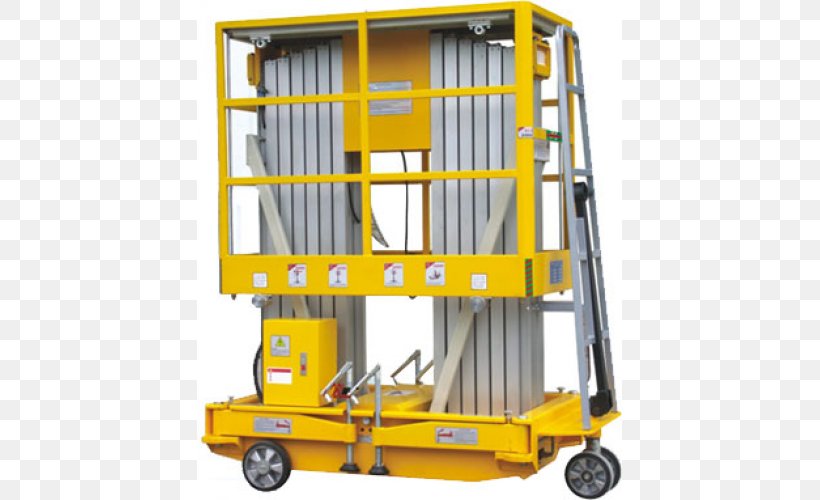 Aerial Work Platform Stacker Elevator Forklift, PNG, 500x500px, Aerial Work Platform, Aluminium, Aluminium Alloy, Dock Plate, Elevator Download Free