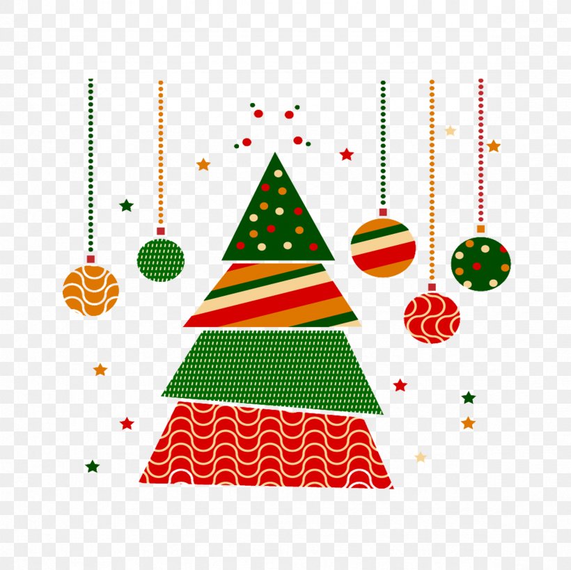 Christmas Tree Christmas Card Illustration, PNG, 2362x2362px, Christmas, Area, Christmas Card, Christmas Decoration, Christmas Lights Download Free