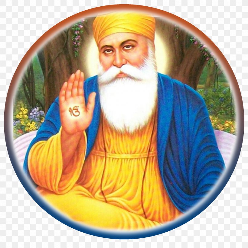 Guru Nanak Gurpurab Japji Sahib Adi Granth Nankana Sahib, PNG, 2400x2400px, Guru Nanak, Adi Granth, Facial Hair, Gurpurb, Guru Download Free
