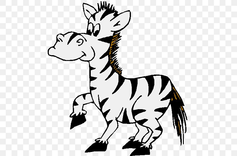 Clip Art Openclipart Zelda The Zebra GIF, PNG, 491x540px, Zebra, Animal, Animal Figure, Artwork, Black And White Download Free