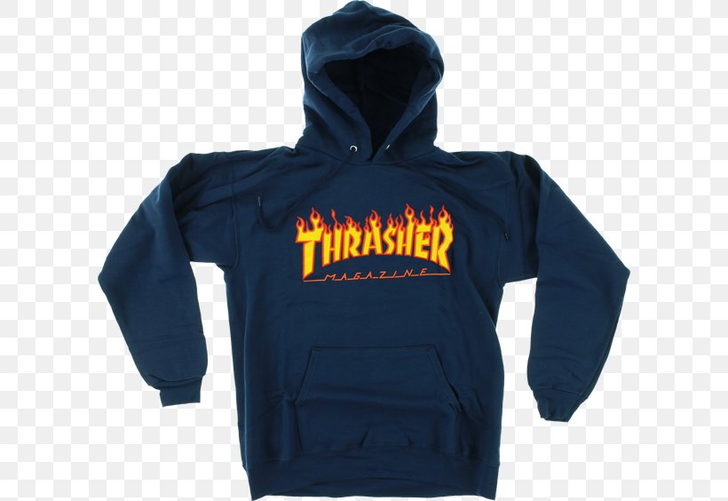 Hoodie Thrasher Sweater Bluza T-shirt, PNG, 600x564px, Hoodie, Active Shirt, Belt, Blue, Bluza Download Free