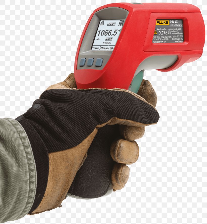 Infrared Thermometers Fluke Corporation Intrinsic Safety Multimeter, PNG, 1445x1560px, Infrared Thermometers, Calibration, Fluke Corporation, Hand, Hardware Download Free