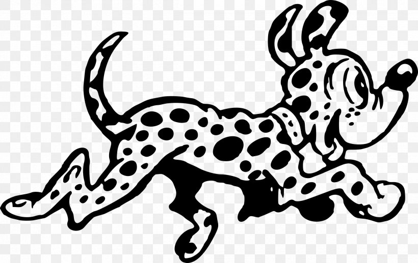 Dalmatian Dog Cat Puppy Dog Breed Clip Art, PNG, 2399x1514px, Dalmatian Dog, Art, Artwork, Big Cats, Black Download Free