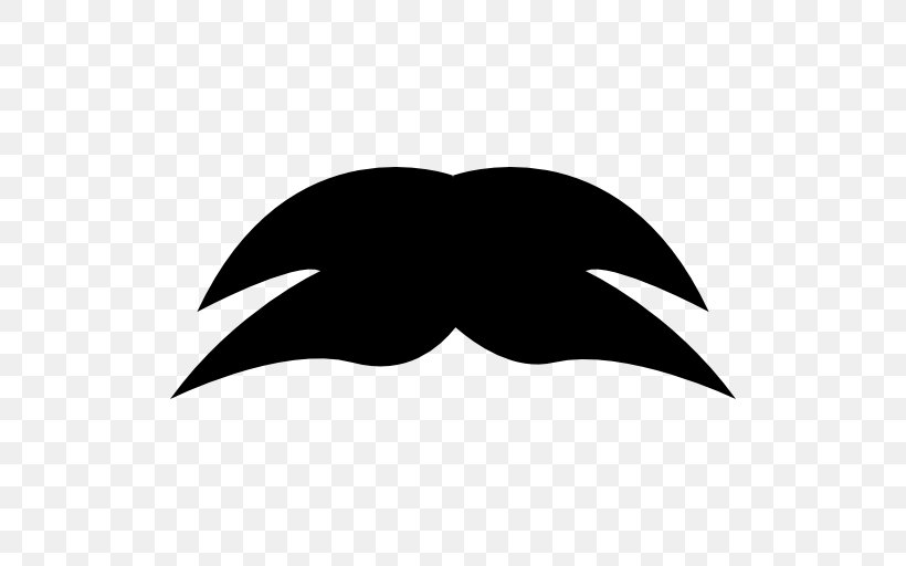 Facial Hair Moustache Man Masculinity, PNG, 512x512px, Facial Hair, Author, Beak, Black, Black And White Download Free