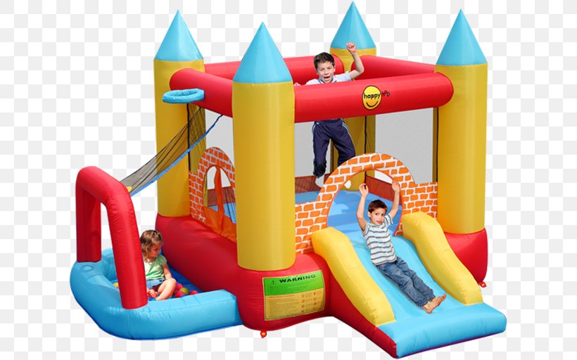 little tikes bouncy castle slide into ball pit