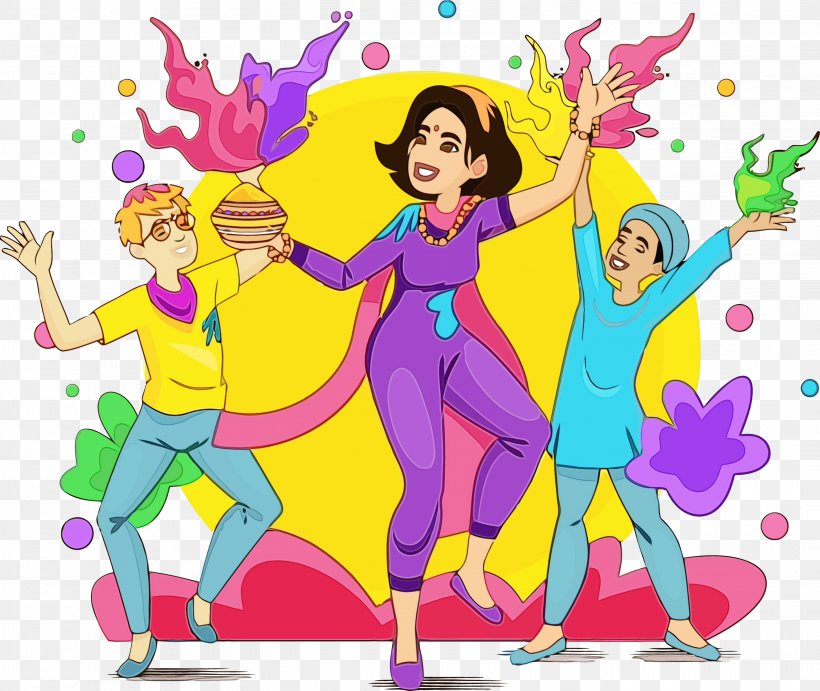 Cartoon Fun Celebrating Happy Event, PNG, 2830x2388px, New Year Party, Cartoon, Celebrating, Dance, Event Download Free
