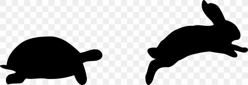 Easter Bunny Rabbit Show Jumping Silhouette Clip Art, PNG, 2400x824px, Easter Bunny, Black, Black And White, Carnivoran, Cartoon Download Free
