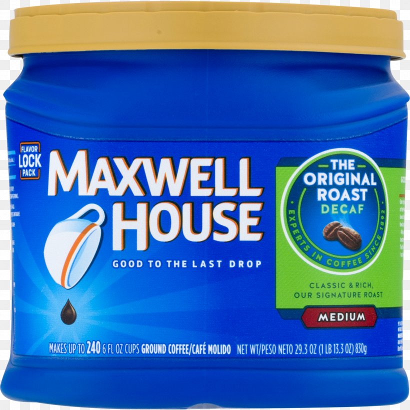 Instant Coffee Maxwell House Iced Coffee Single-serve Coffee Container, PNG, 1800x1800px, Coffee, Coffee Preparation, Coffee Roasting, Flavor, Folgers Download Free