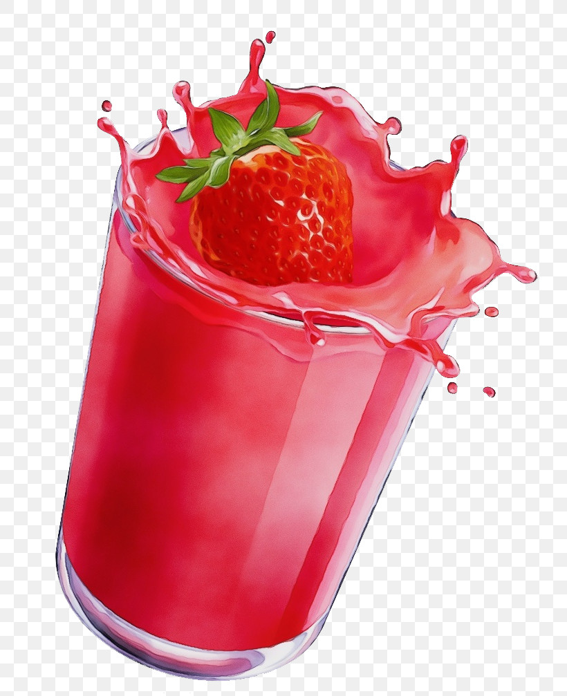 Strawberry, PNG, 794x1007px, Watercolor, Batida, Cocktail Garnish, Daiquiri, Juice Download Free