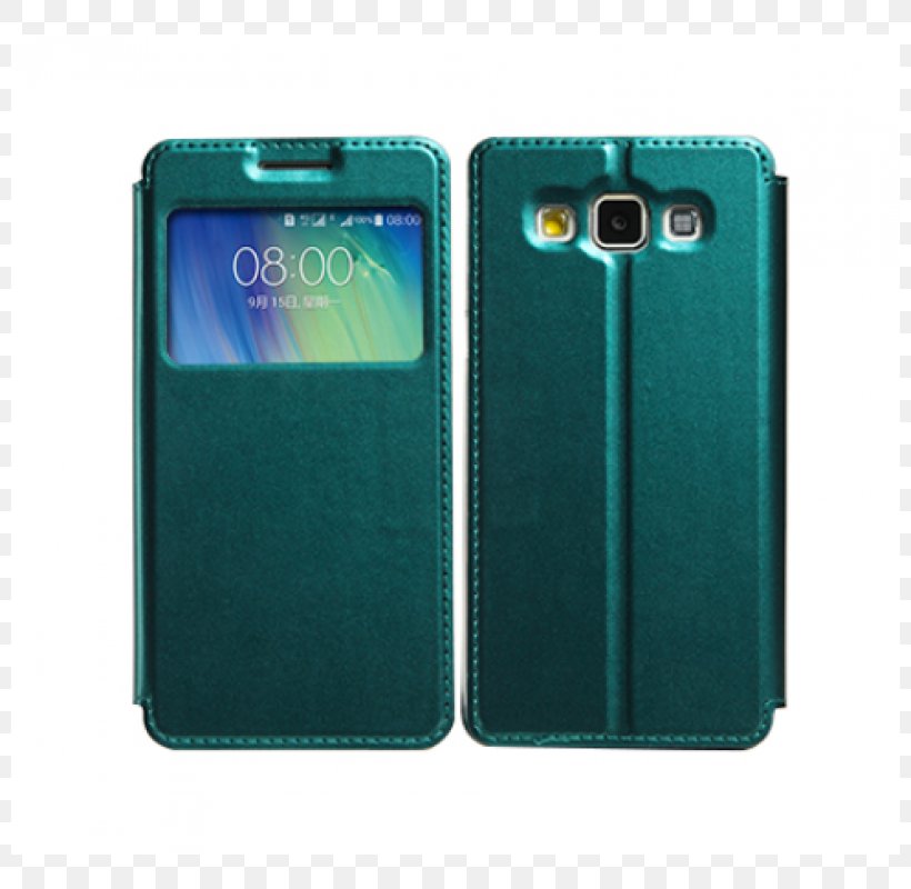 Smartphone Samsung Galaxy A5 (2017) Turquoise Window, PNG, 800x800px, Smartphone, Case, Communication Device, Electric Blue, Gadget Download Free