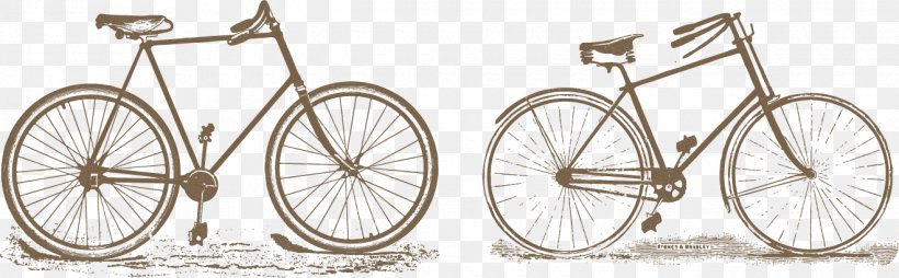 Bicycle Wheel Euclidean Vector Brush, PNG, 1320x410px, Bicycle Wheel, Bicycle, Bicycle Accessory, Bicycle Basket, Bicycle Frame Download Free