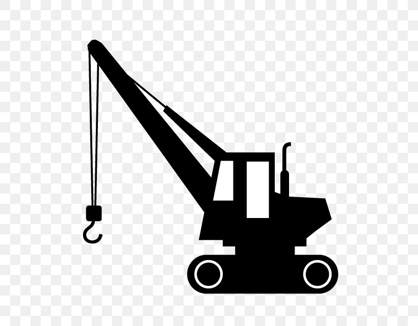 Clip Art Crane Openclipart Construction Free Content, PNG, 640x640px, Crane, Area, Black, Black And White, Construction Download Free