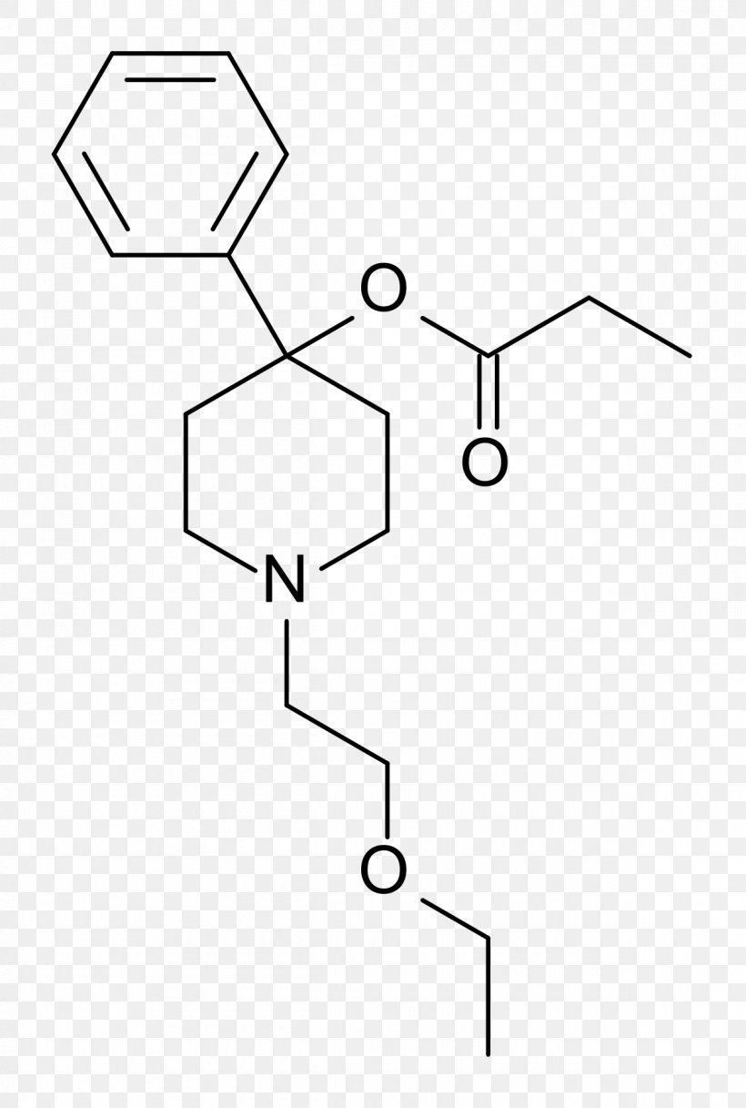 Prosidol Prodine Opioid Analgesic, PNG, 1200x1781px, Opioid, Acetate, Analgesic, Area, Black And White Download Free