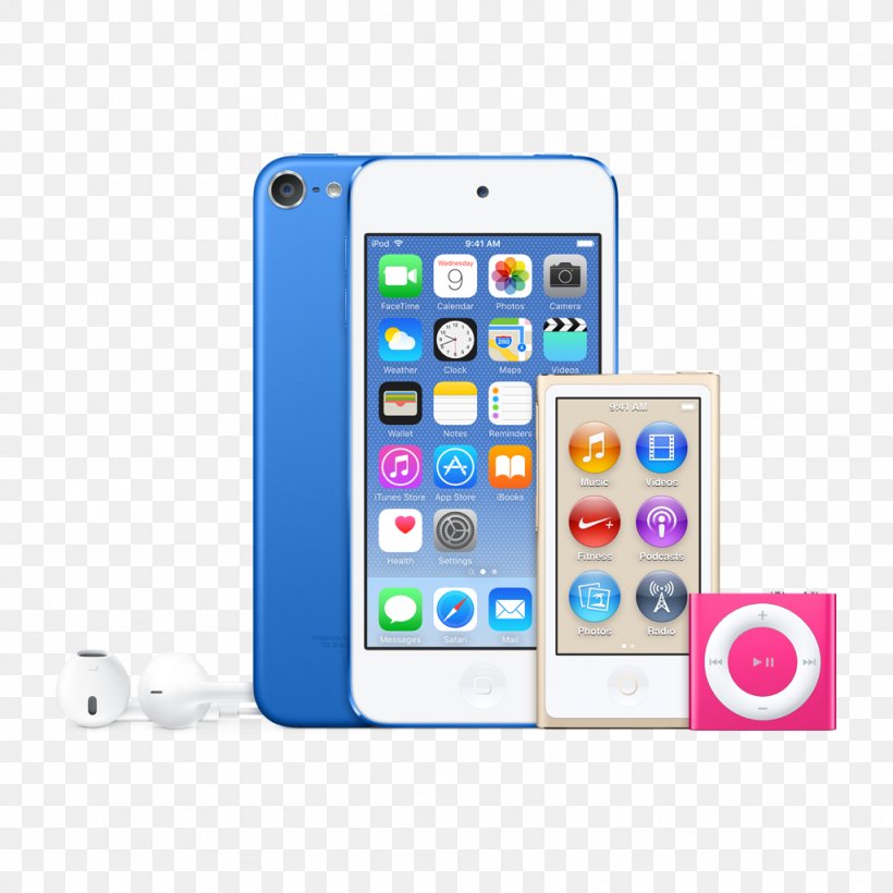 IPod Touch IPod Shuffle IPod Nano, PNG, 1024x1024px, Ipod Touch, Apple, Apple A5, Apple A8, Audio Download Free