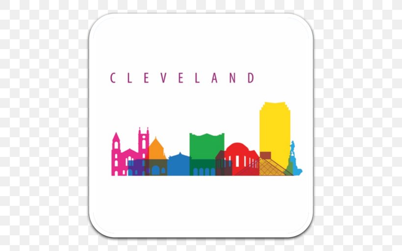 Cleveland Skyline, PNG, 512x512px, Tiff, Area, Brand, Image Resolution, Logo Download Free